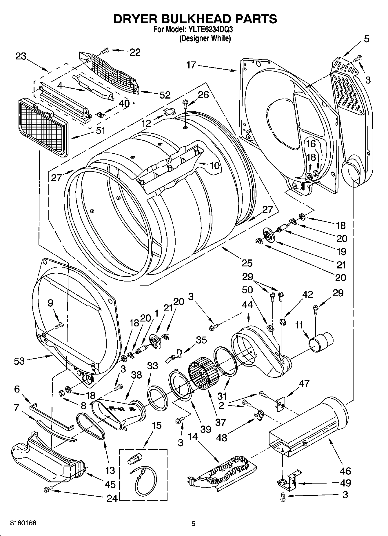 04 - DRYER BULKHEAD PARTS