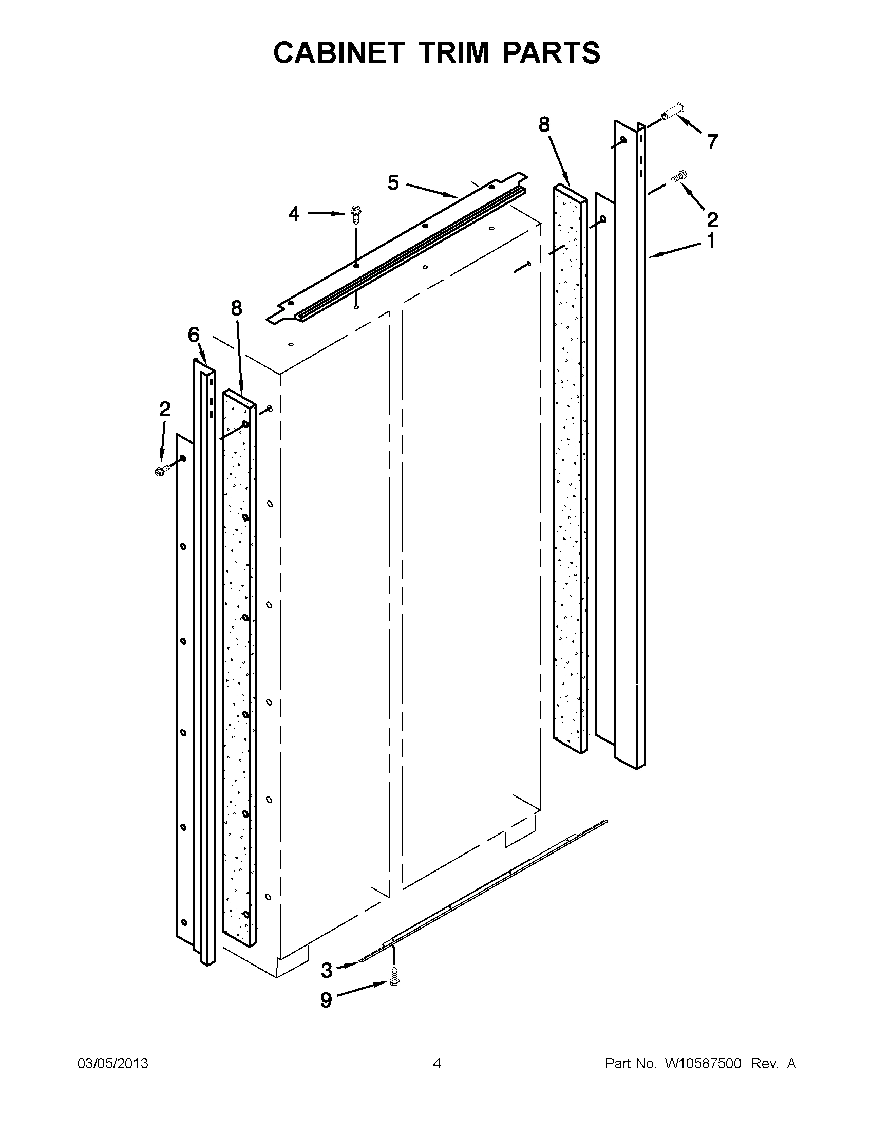 02 - CABINET TRIM PARTS
