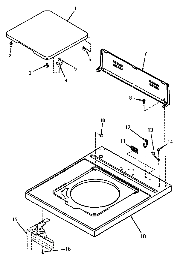 02 - CAB TOP/LOADING DOOR & CTRL HOOD PAN