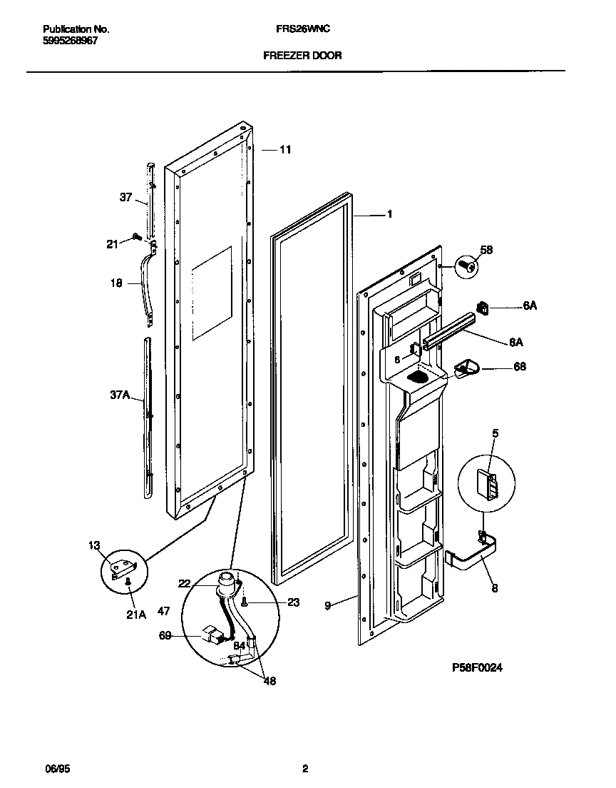 02 - FREEZER DOOR