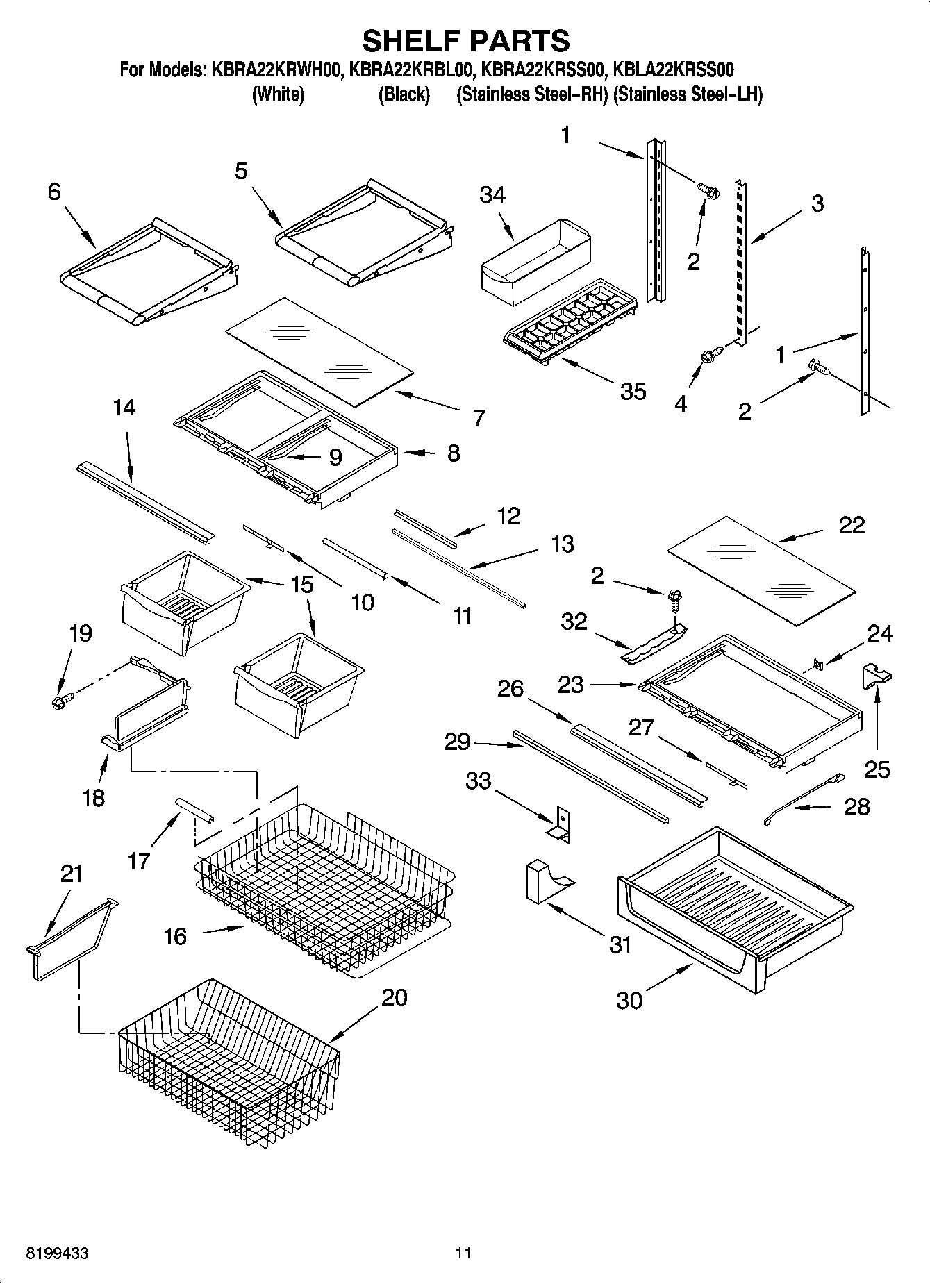 07 - SHELF PARTS, OPTIONAL PARTS