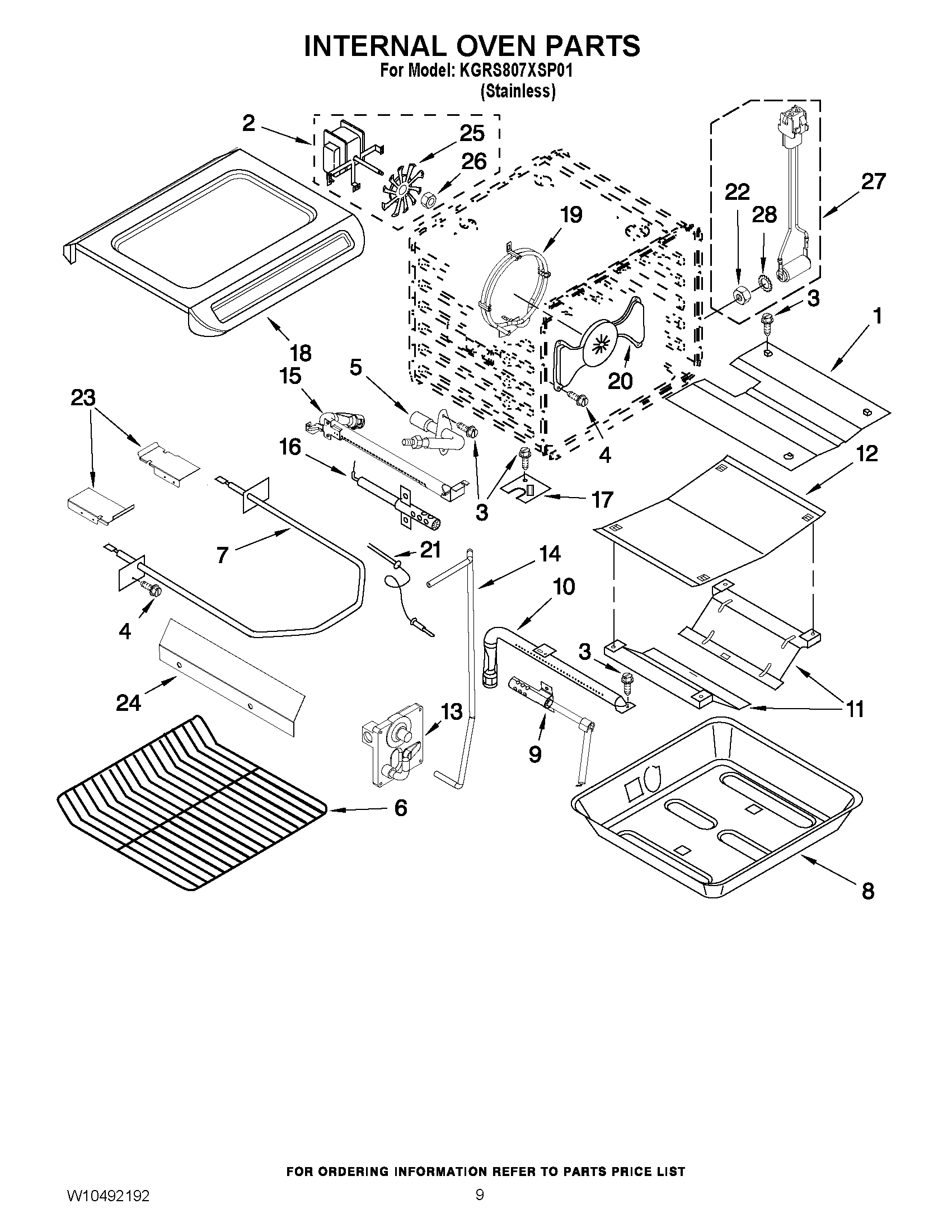 06 - INTERNAL OVEN PARTS