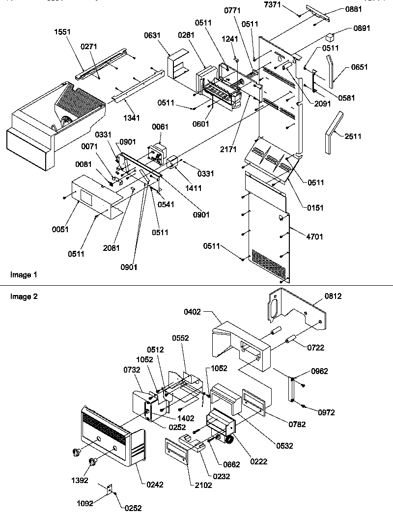 07 - ICE MAKER/CONTROL ASSY