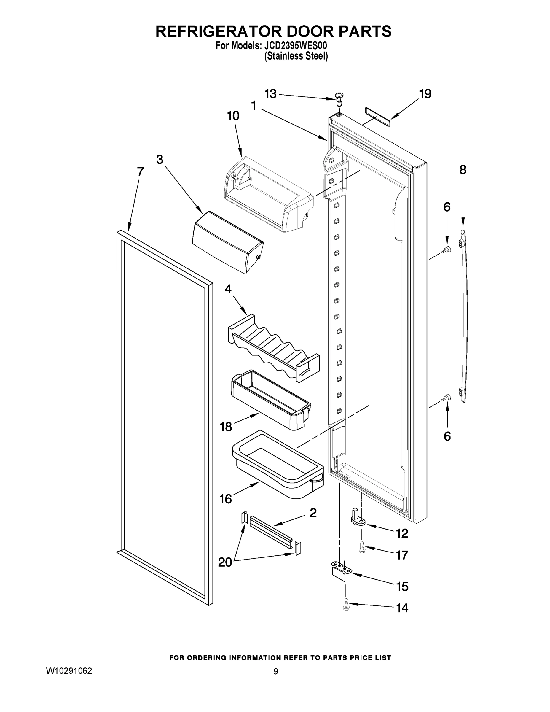 06 - REFRIGERATOR DOOR PARTS