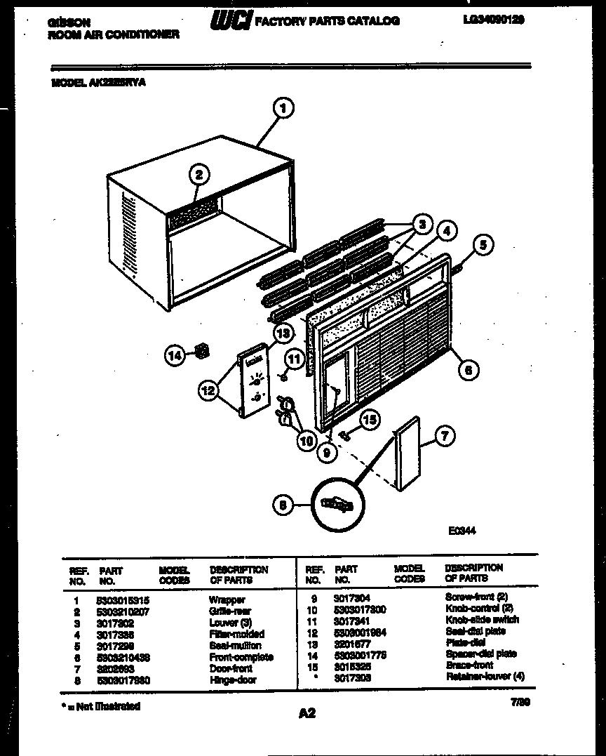 02 - CABINET PARTS