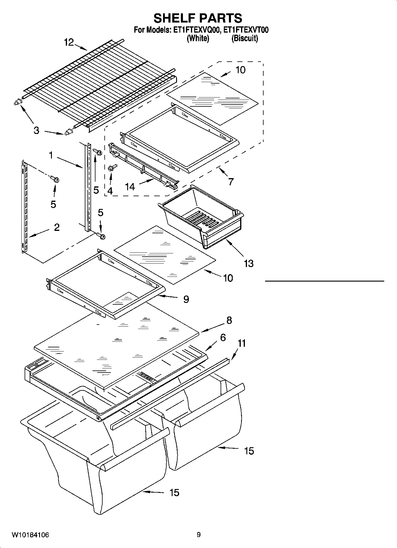 05 - SHELF PARTS, OPTIONAL PARTS