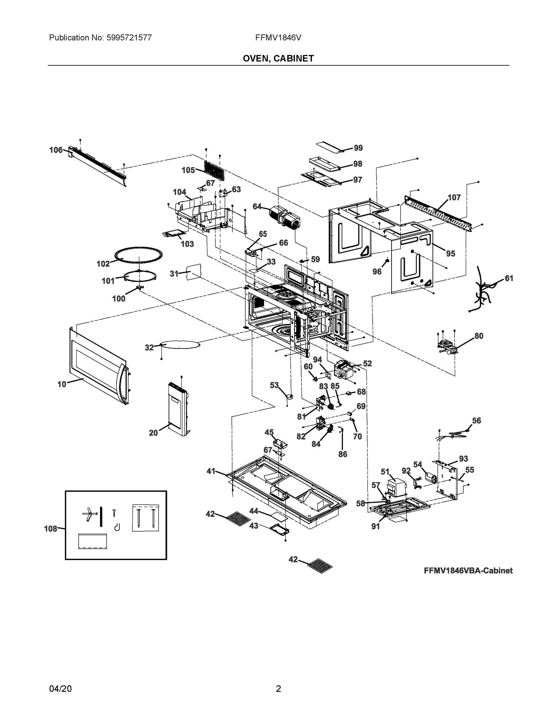 02 - OVEN, CABINET