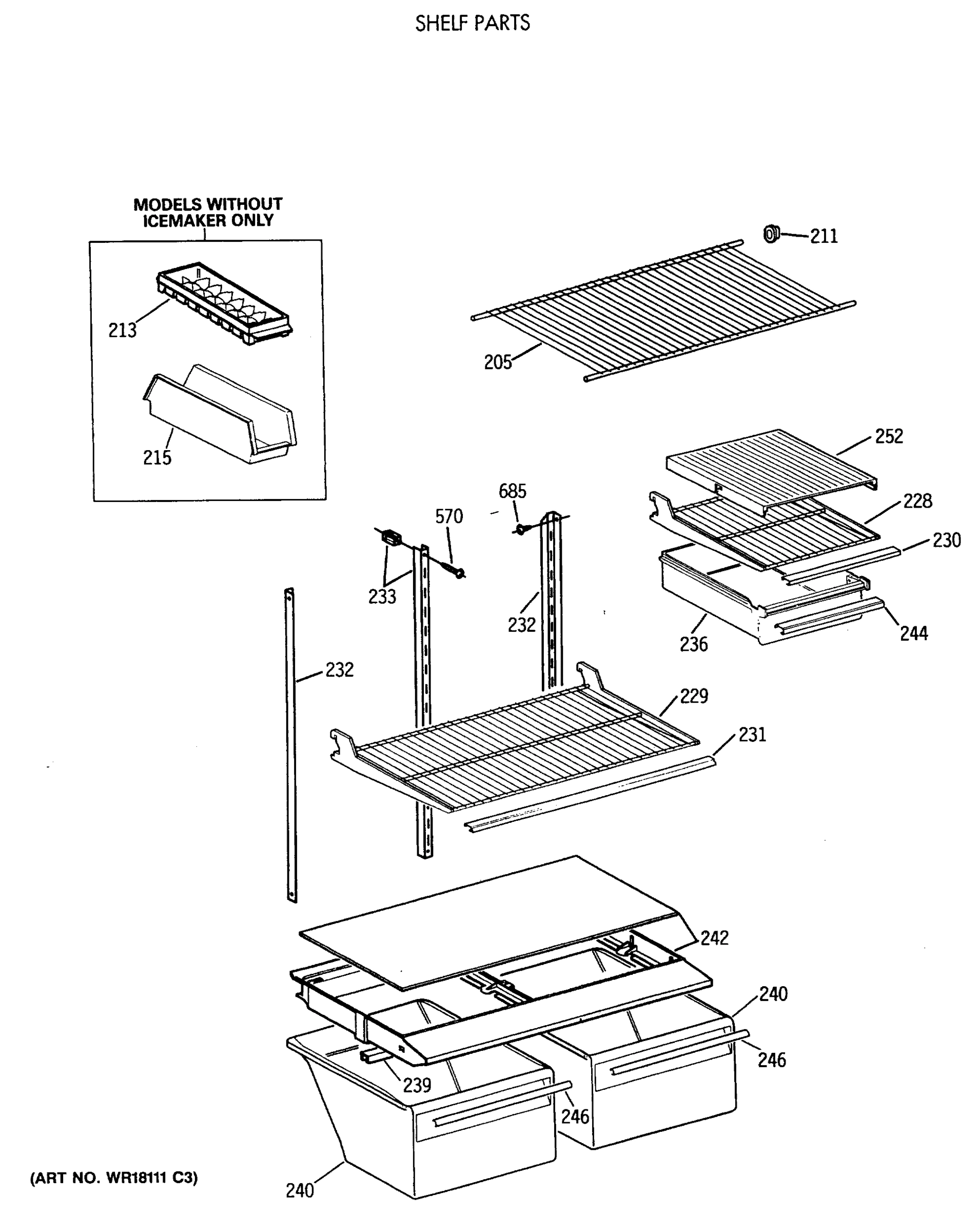 SHELF PARTS