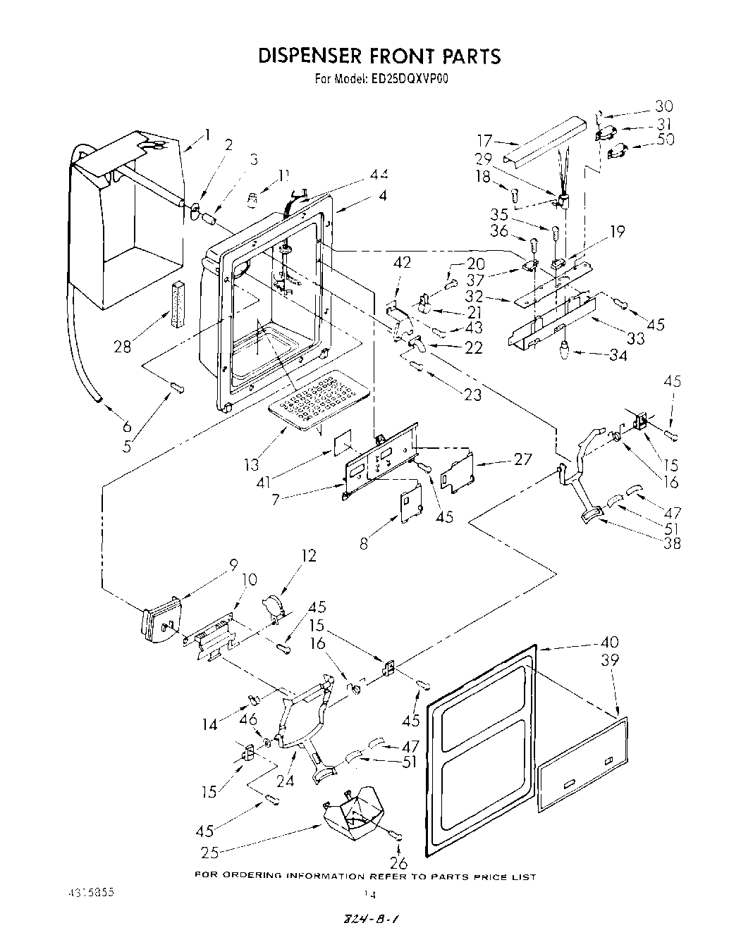 09 - DISPENSER FRONT