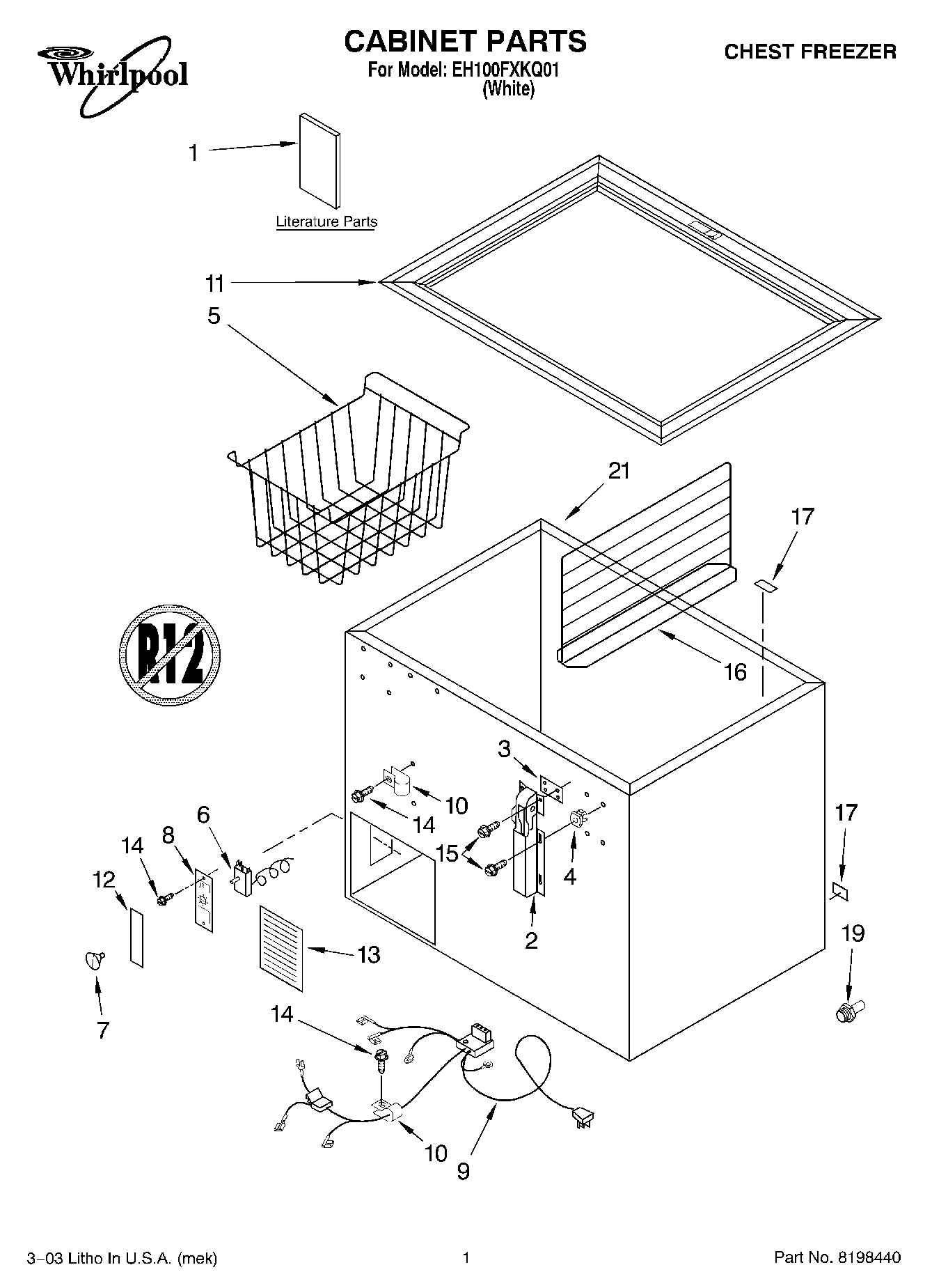 01 - CABINET PARTS