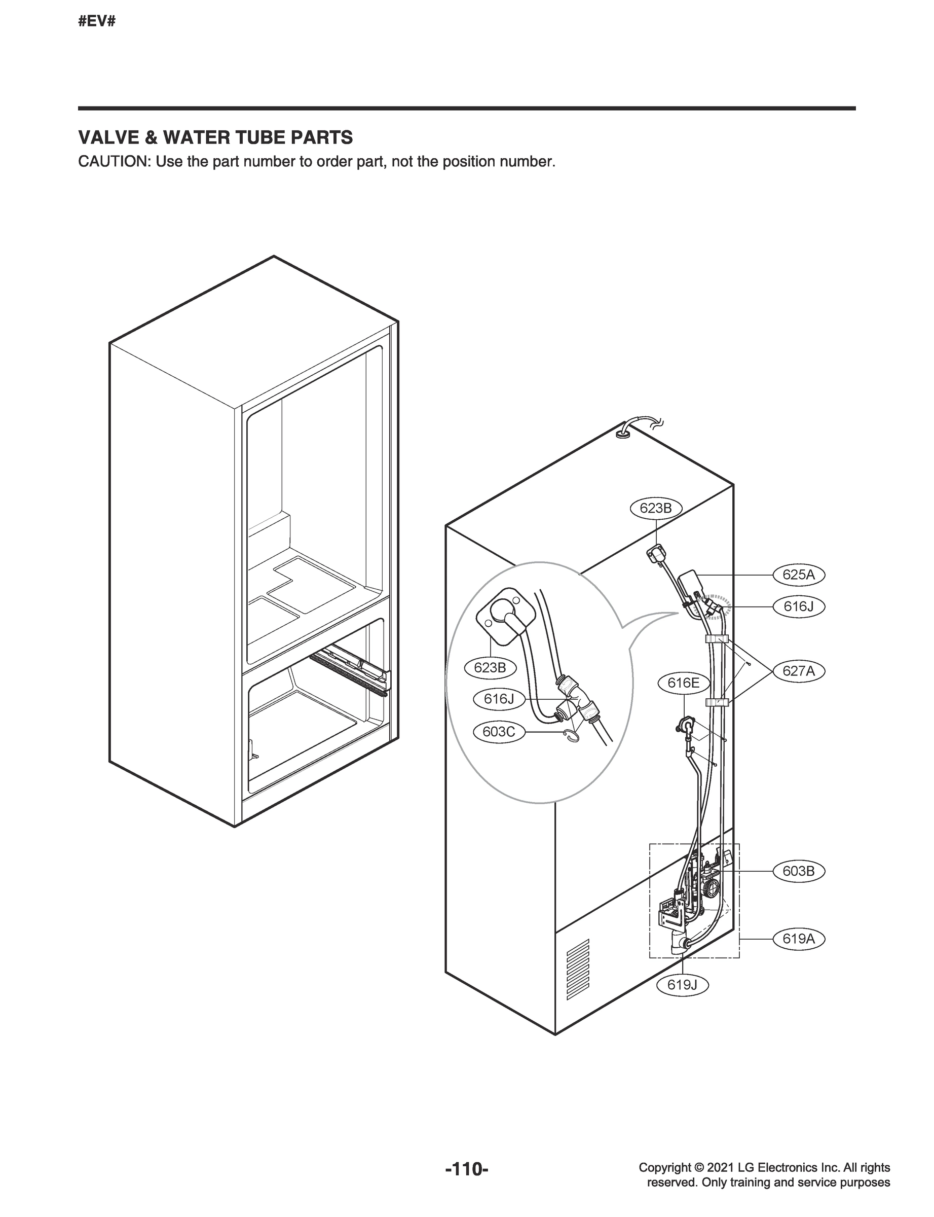 VALVE & WATER TUBE PARTS