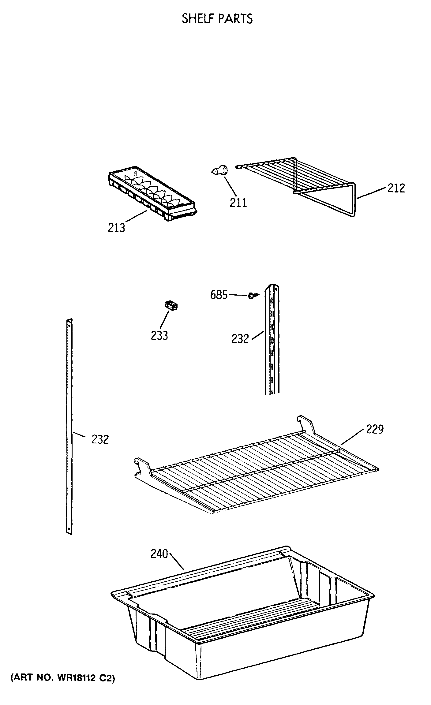 SHELF PARTS