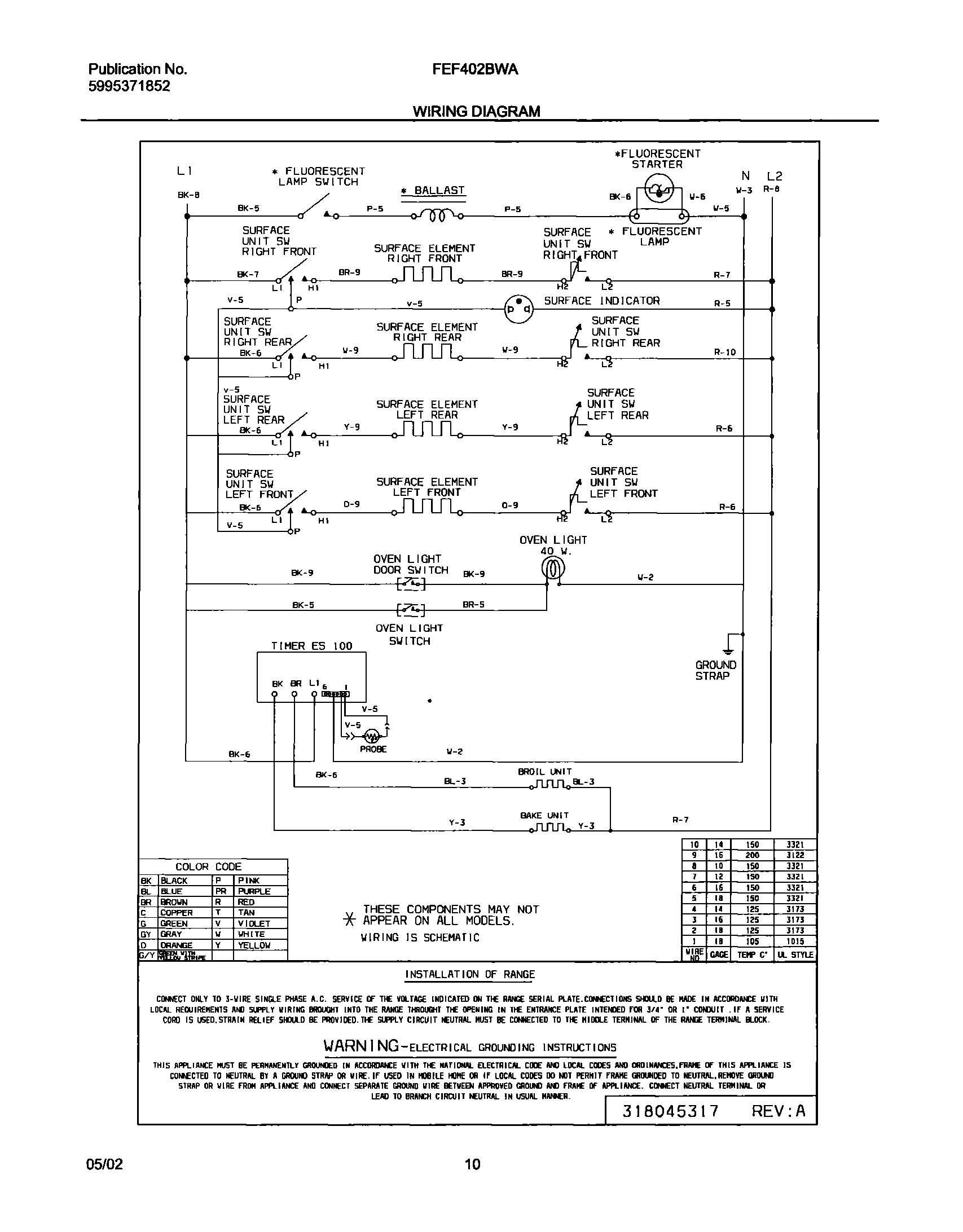 10 - WIRING DIAGRAM