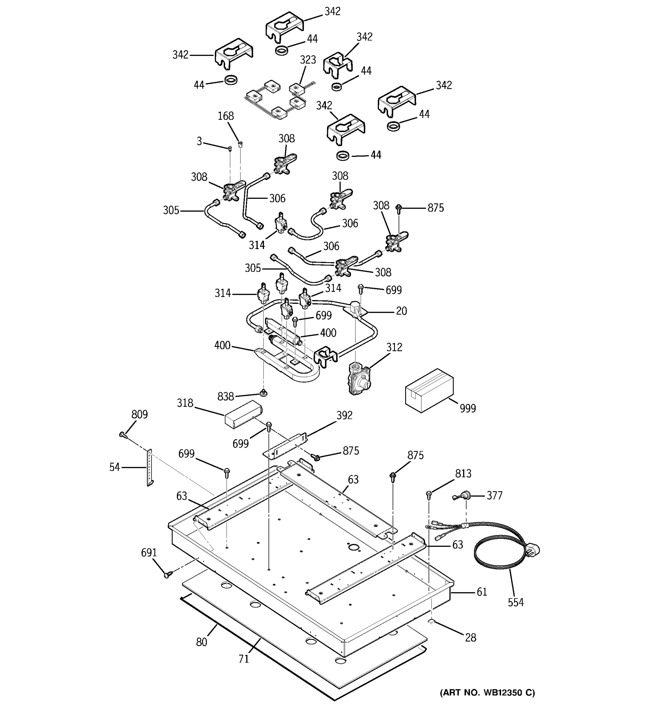 GAS & BURNER PARTS