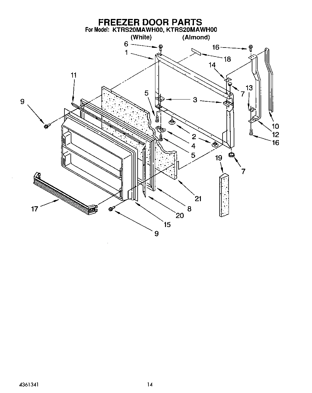 08 - FREEZER DOOR