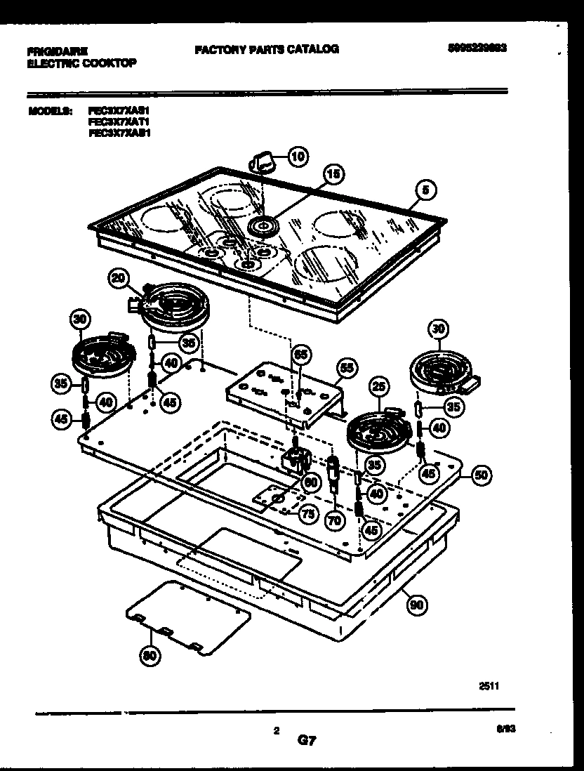 02 - COOKTOP PARTS