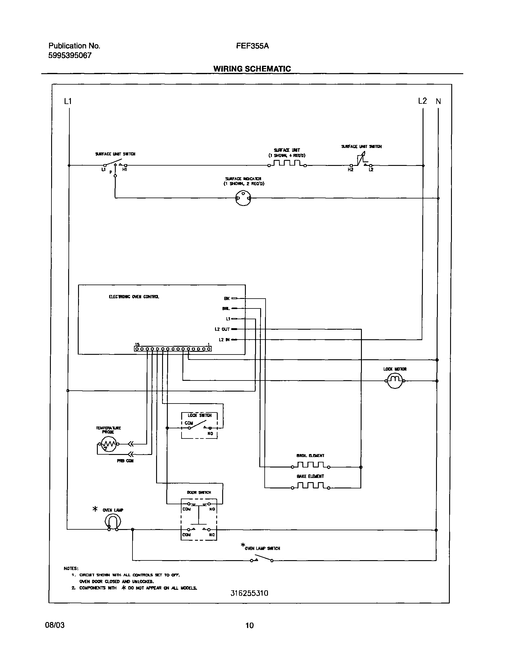10 - WIRING SCHEMATIC