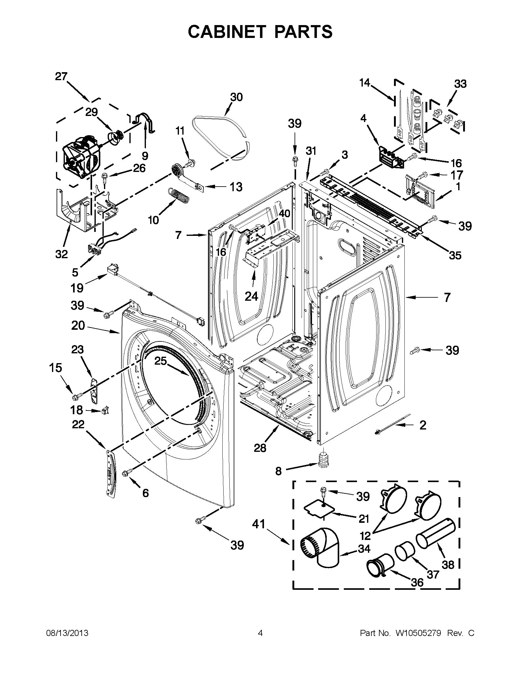 02 - CABINET PARTS