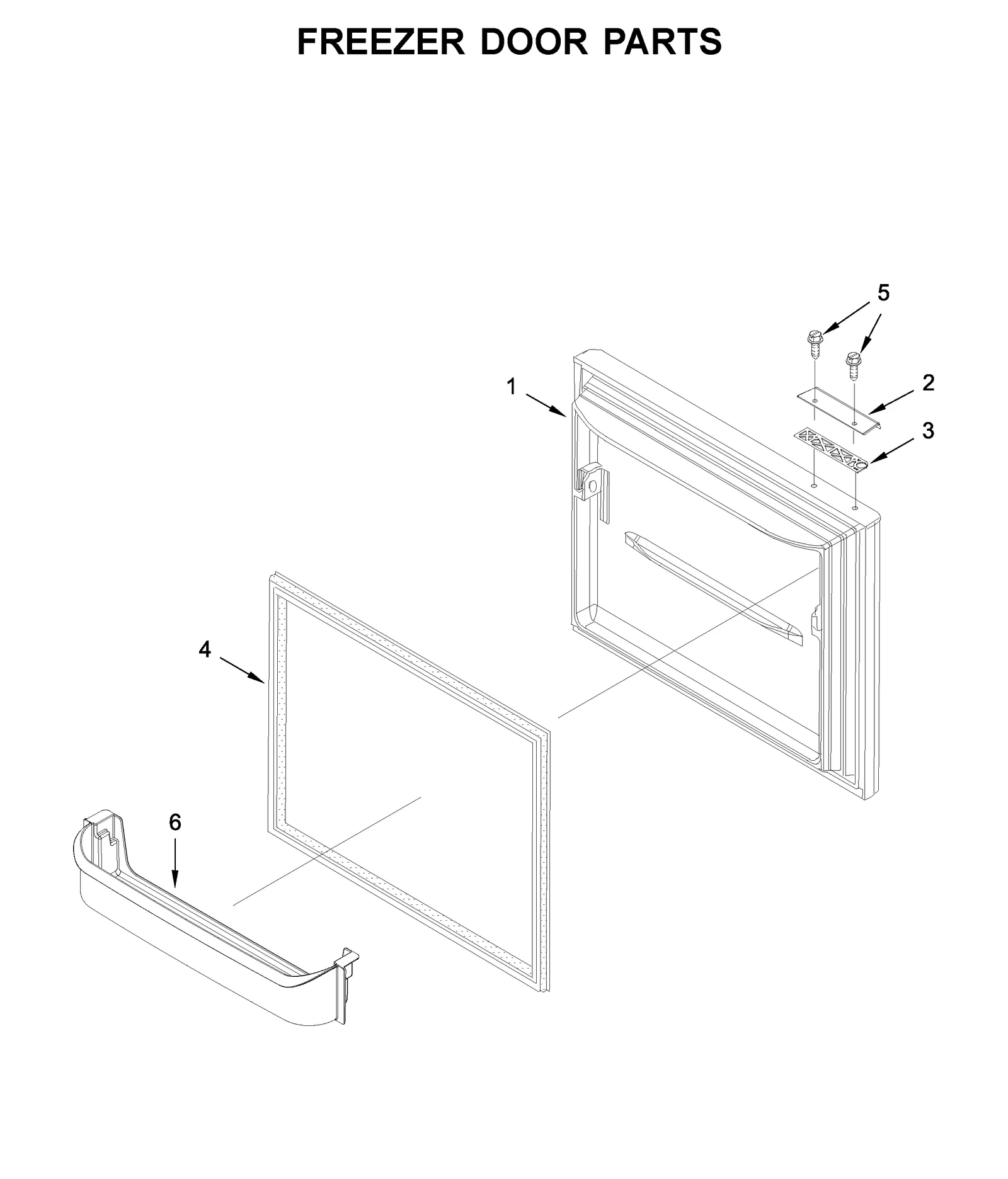FREEZER DOOR PARTS