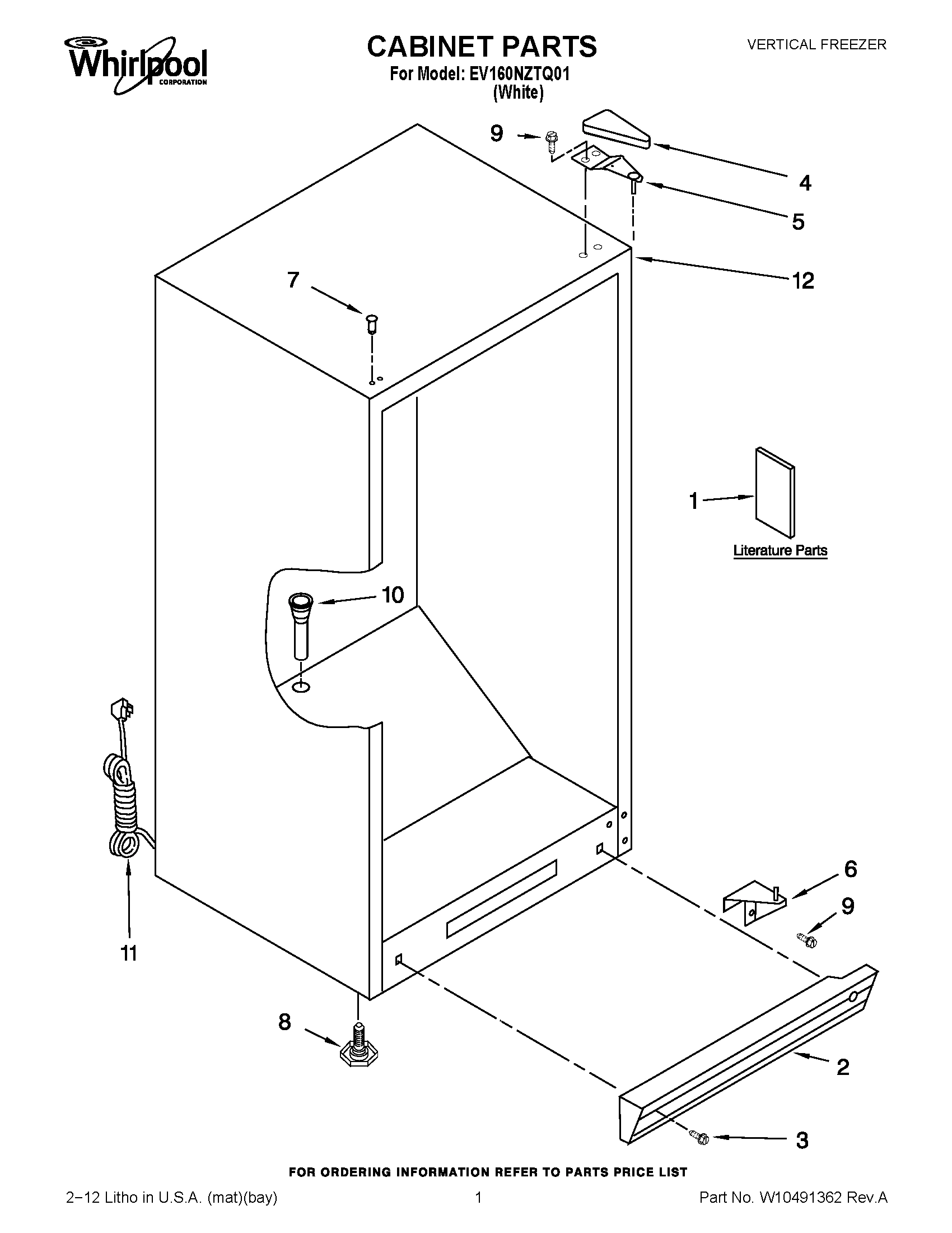 01 - CABINET PARTS