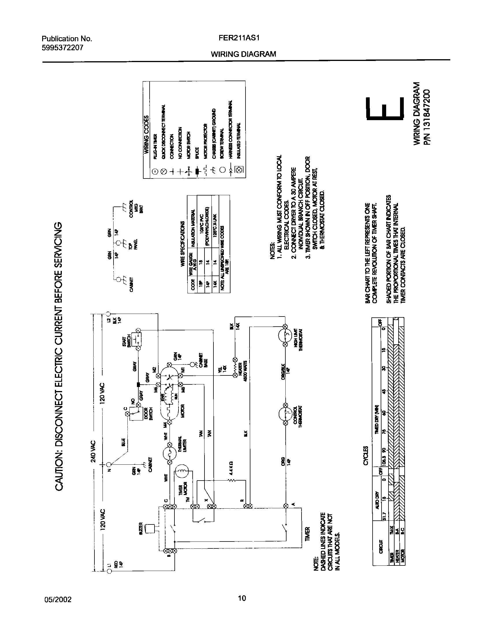 10 - 131847200 WIRING DIAGRAM
