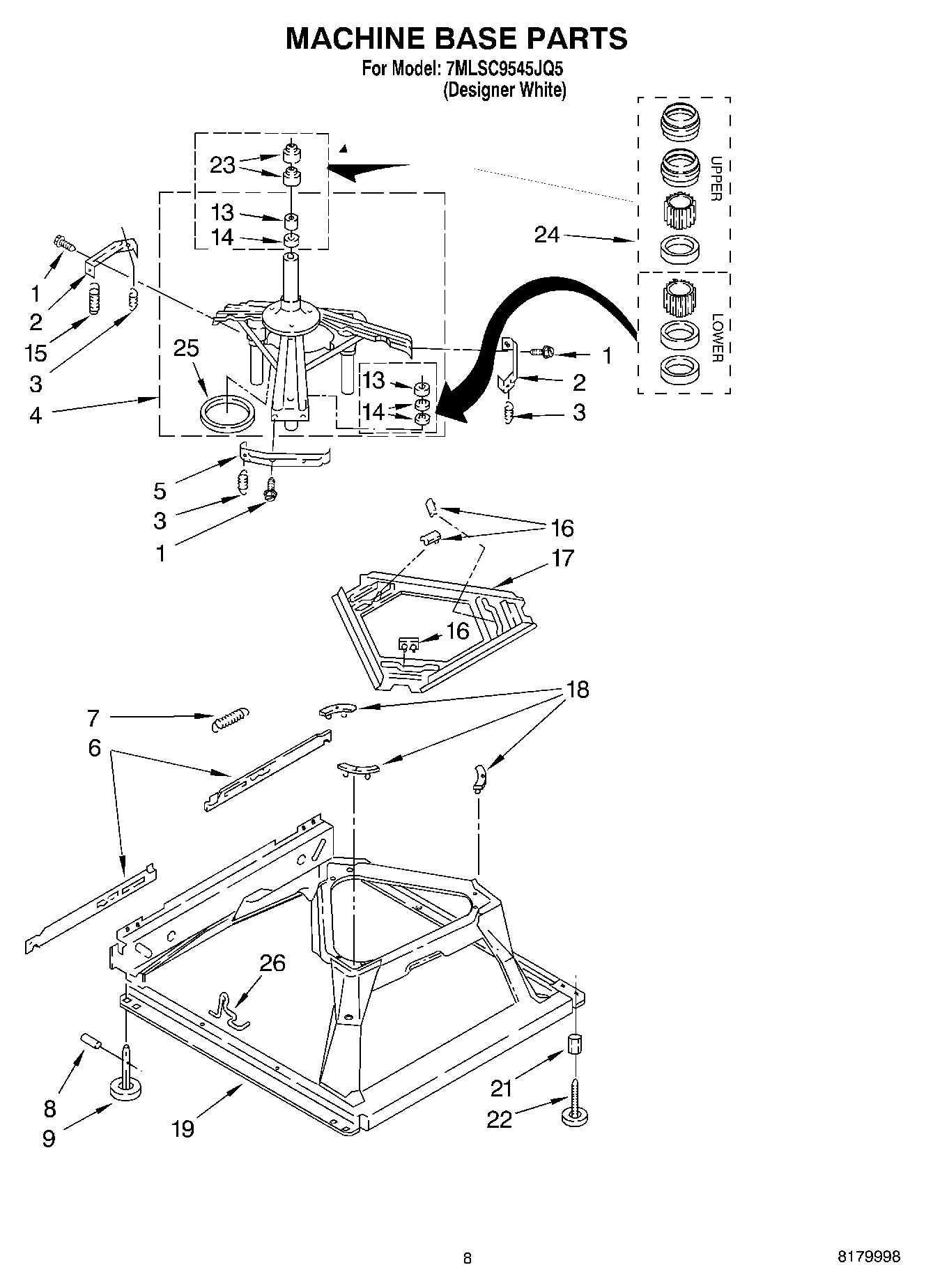 05 - MACHINE BASE PARTS