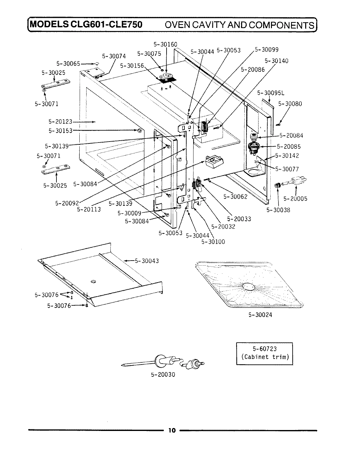 07 - OVEN CAVITY & COMPONENTS
