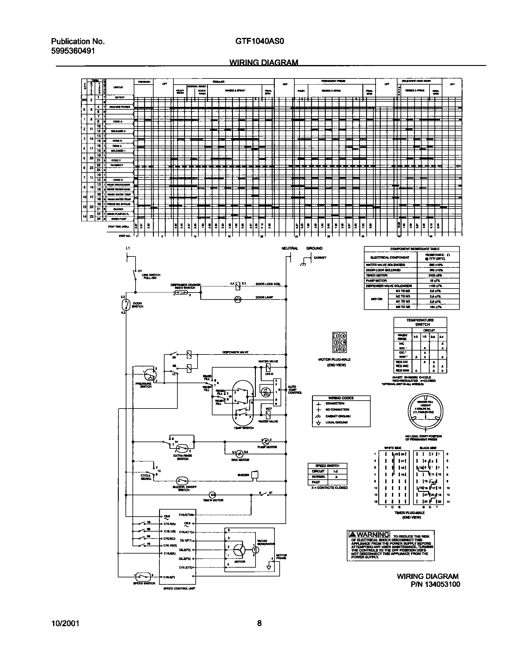 08 - 134053100 WIRING DIAGRAM