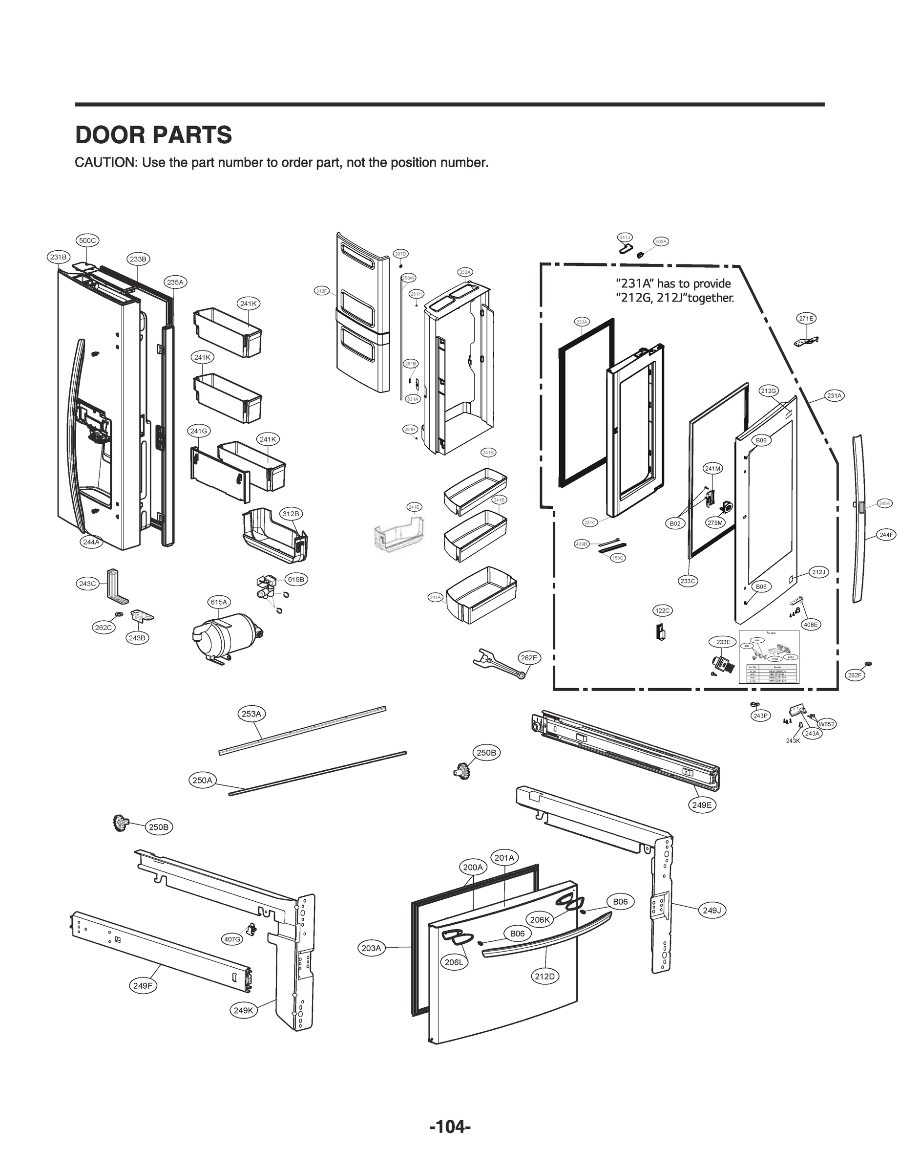DOOR PARTS