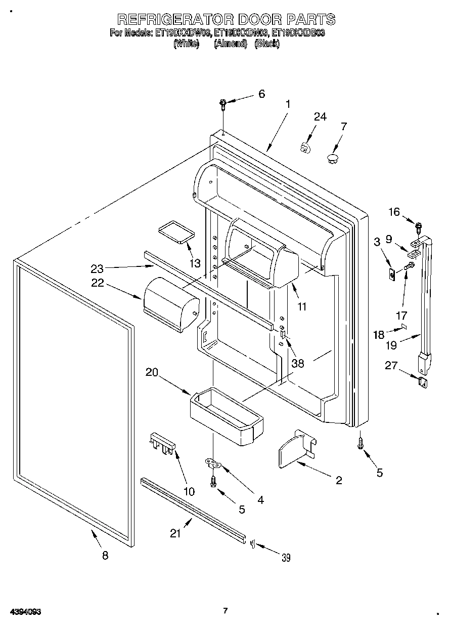 04 - REFRIGERATOR DOOR