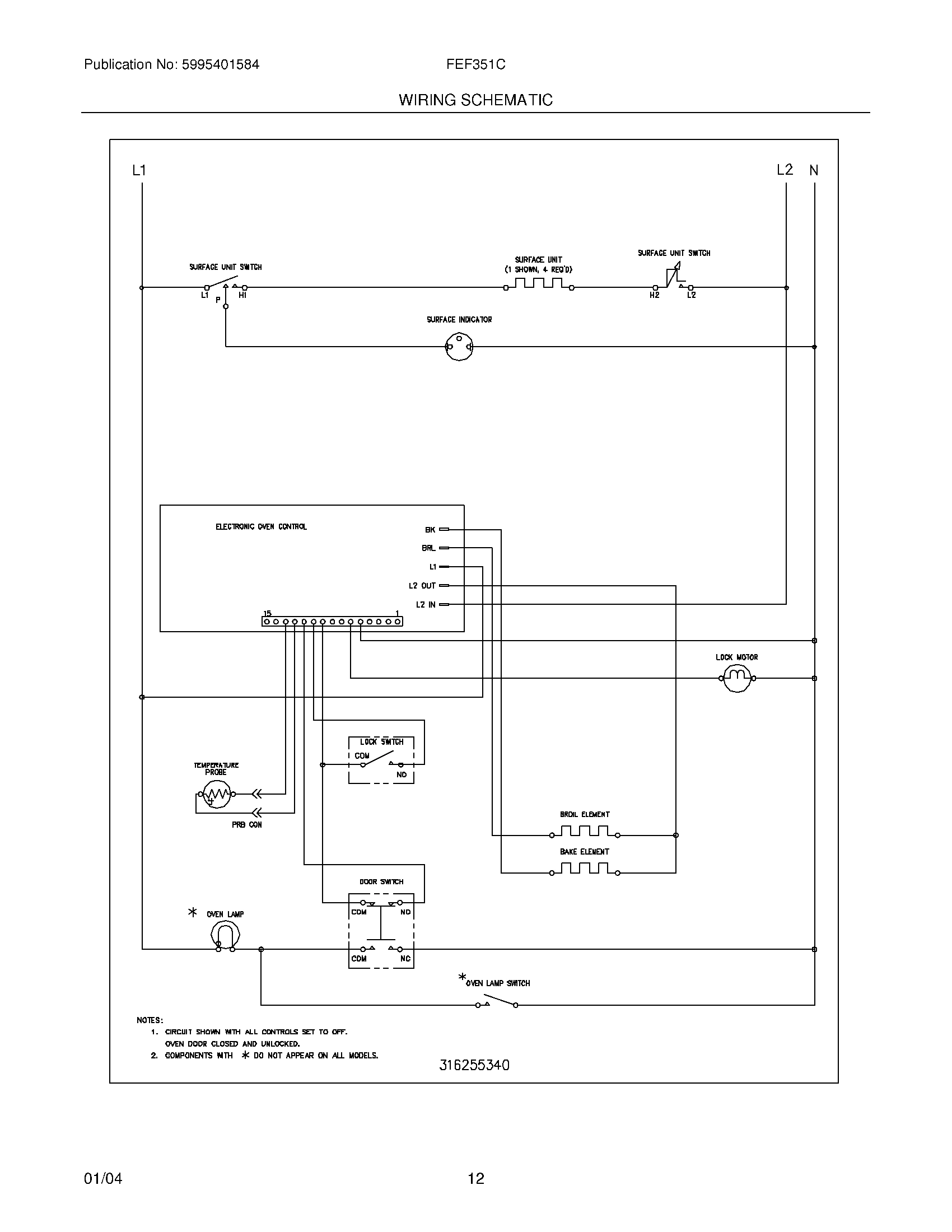 10 - WIRING SCHEMATIC