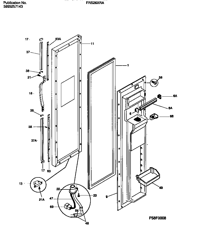 02 - FREEZER DOOR SECTION