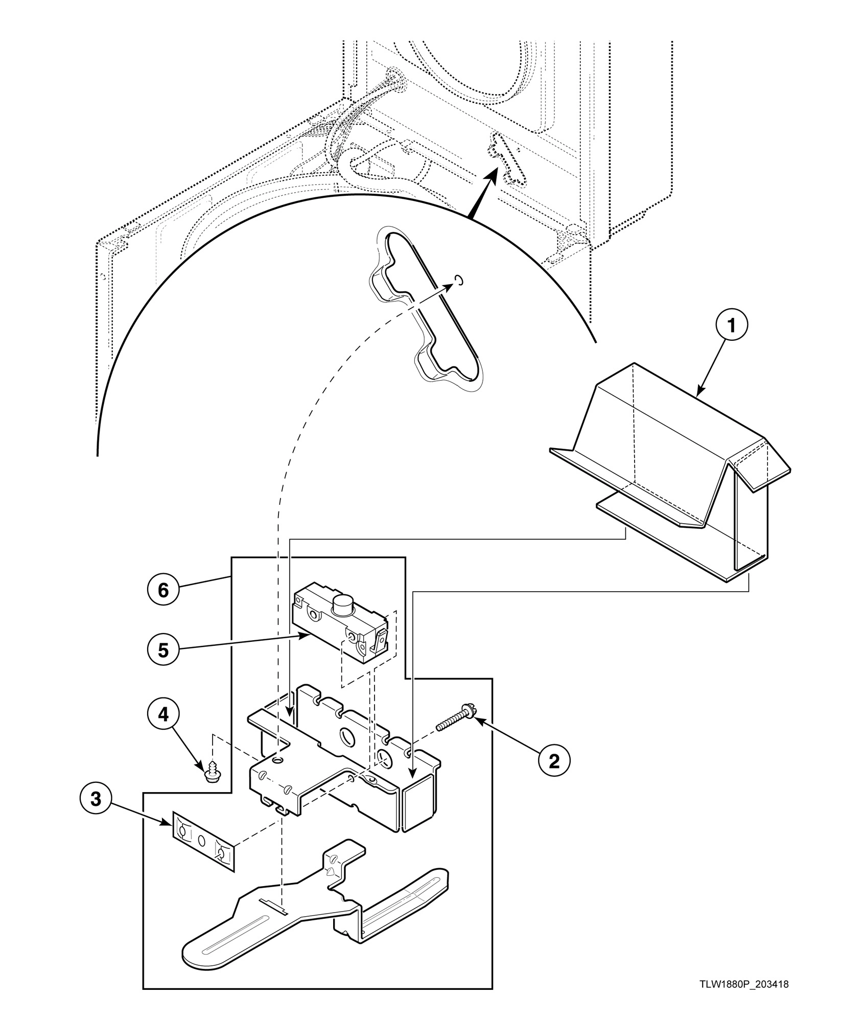 Lid Switch Assembly