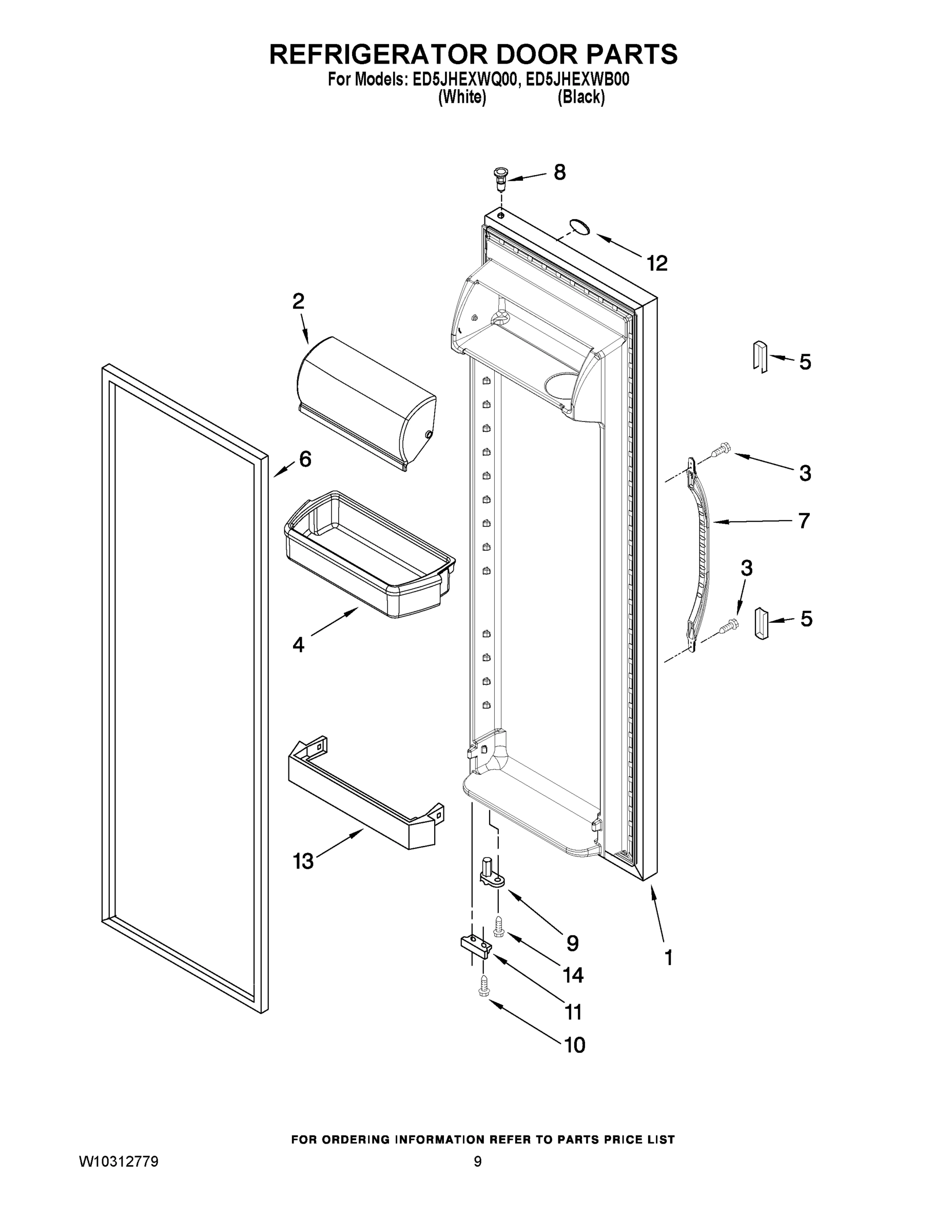 06 - REFRIGERATOR DOOR PARTS