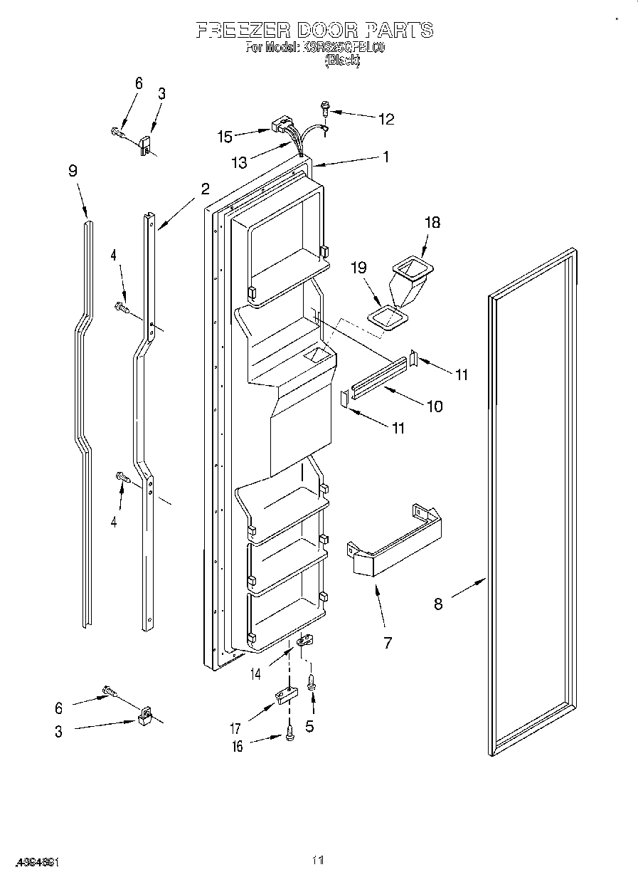 07 - FREEZER DOOR