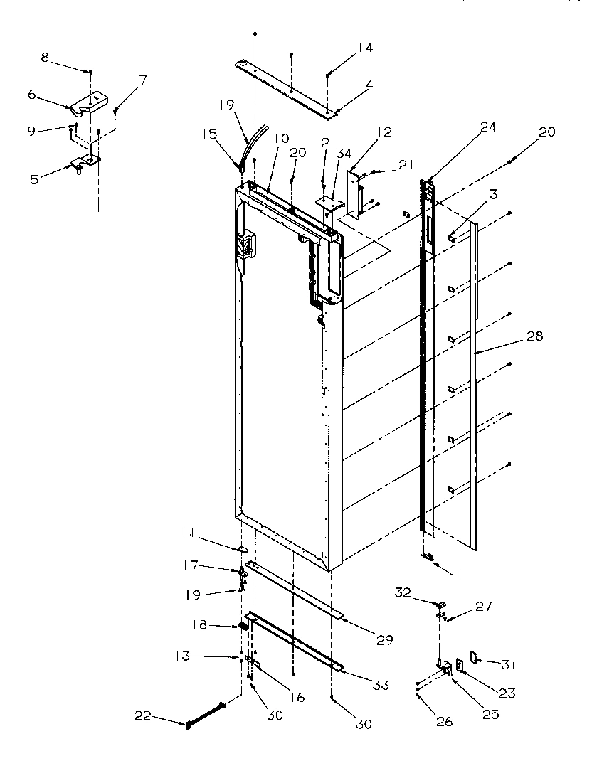04 - DOOR HINGE AND TRIM (REF)