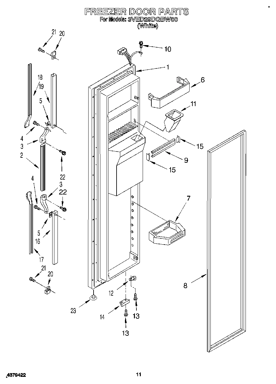 07 - FREEZER DOOR