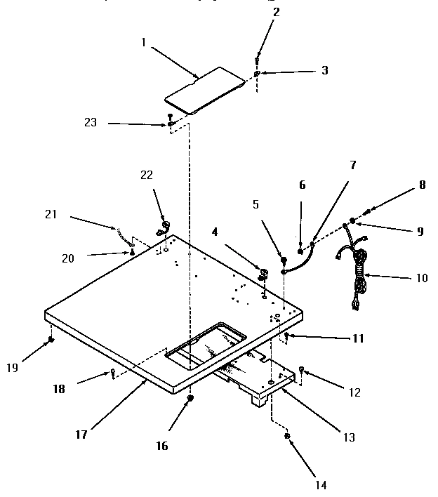 01 - CABINET TOP