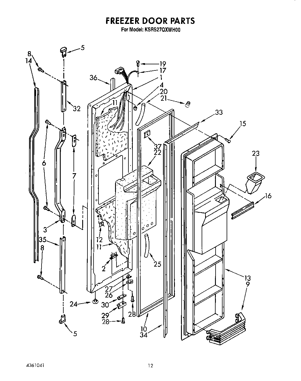 08 - FREEZER DOOR