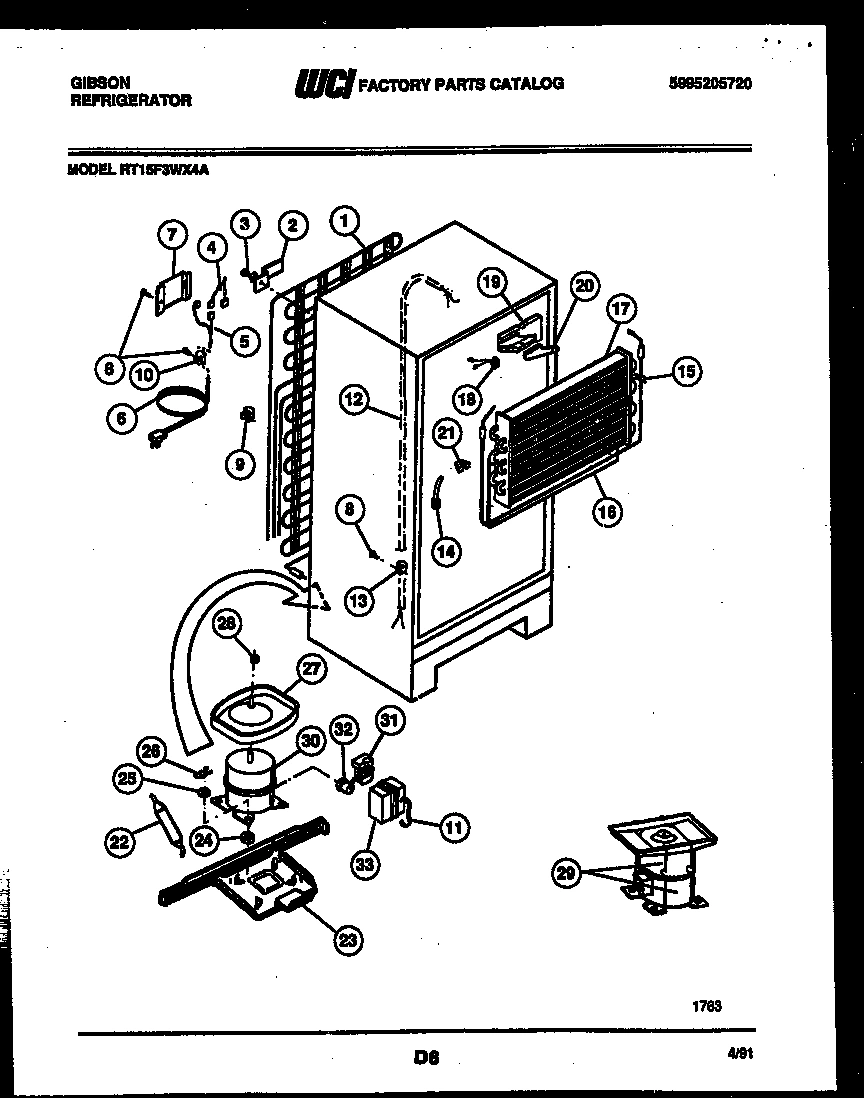 05 - SYSTEM AND AUTOMATIC DEFROST PARTS