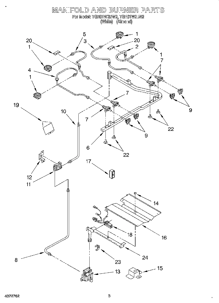 03 - MANIFOLD AND BURNER