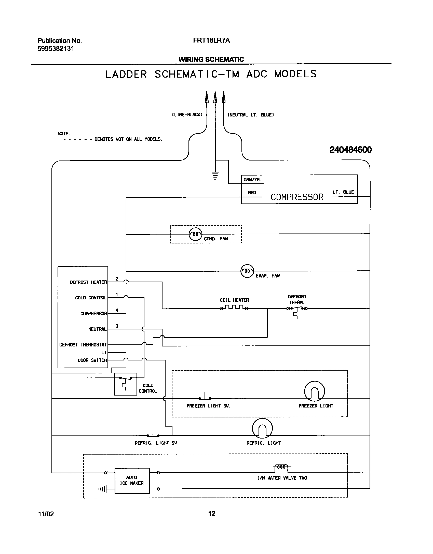 12 - WIRING SCHEMATIC
