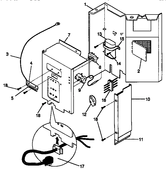 CONTROL PANEL PARTS