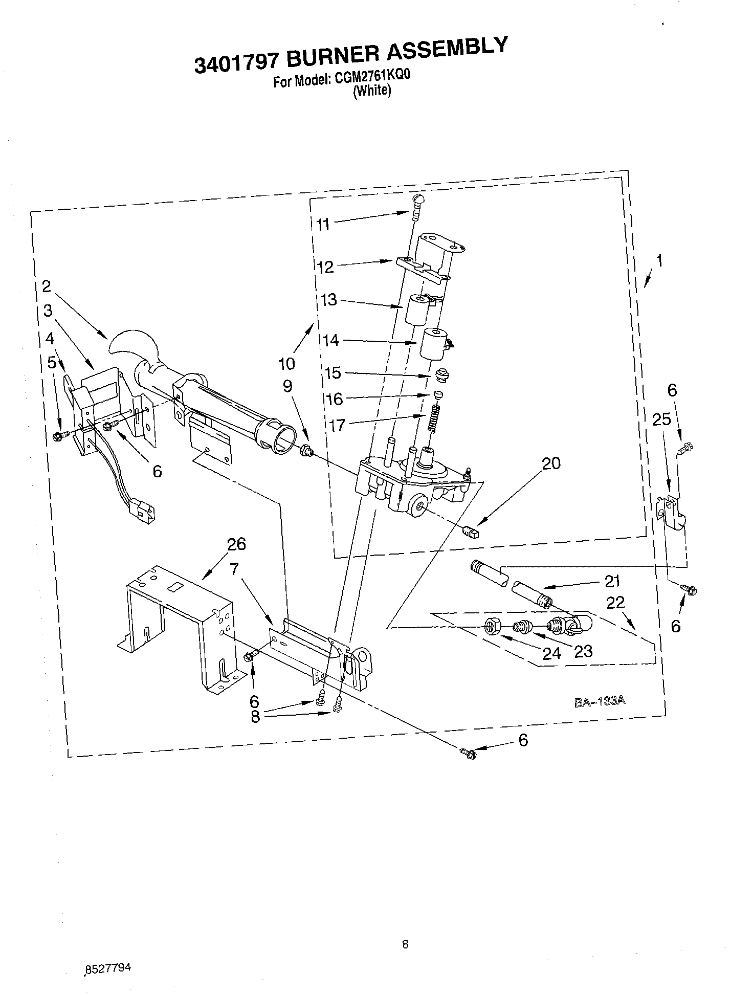 05 - 3401797 BURNER