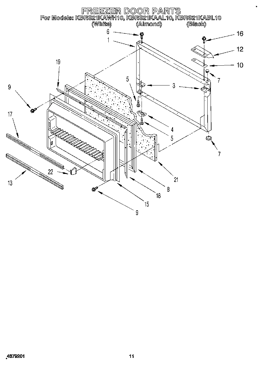 07 - FREEZER DOOR