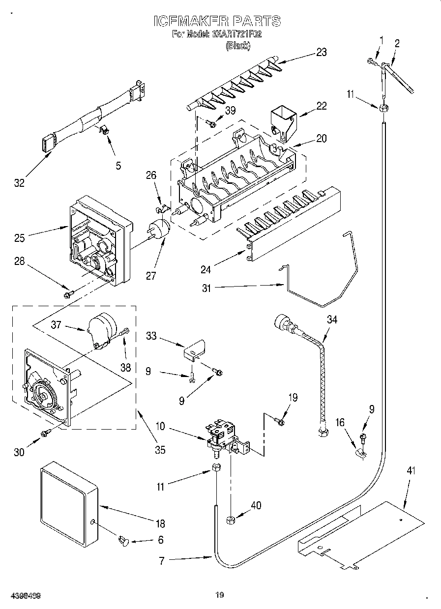 11 - ICE MAKER, OPTIONAL