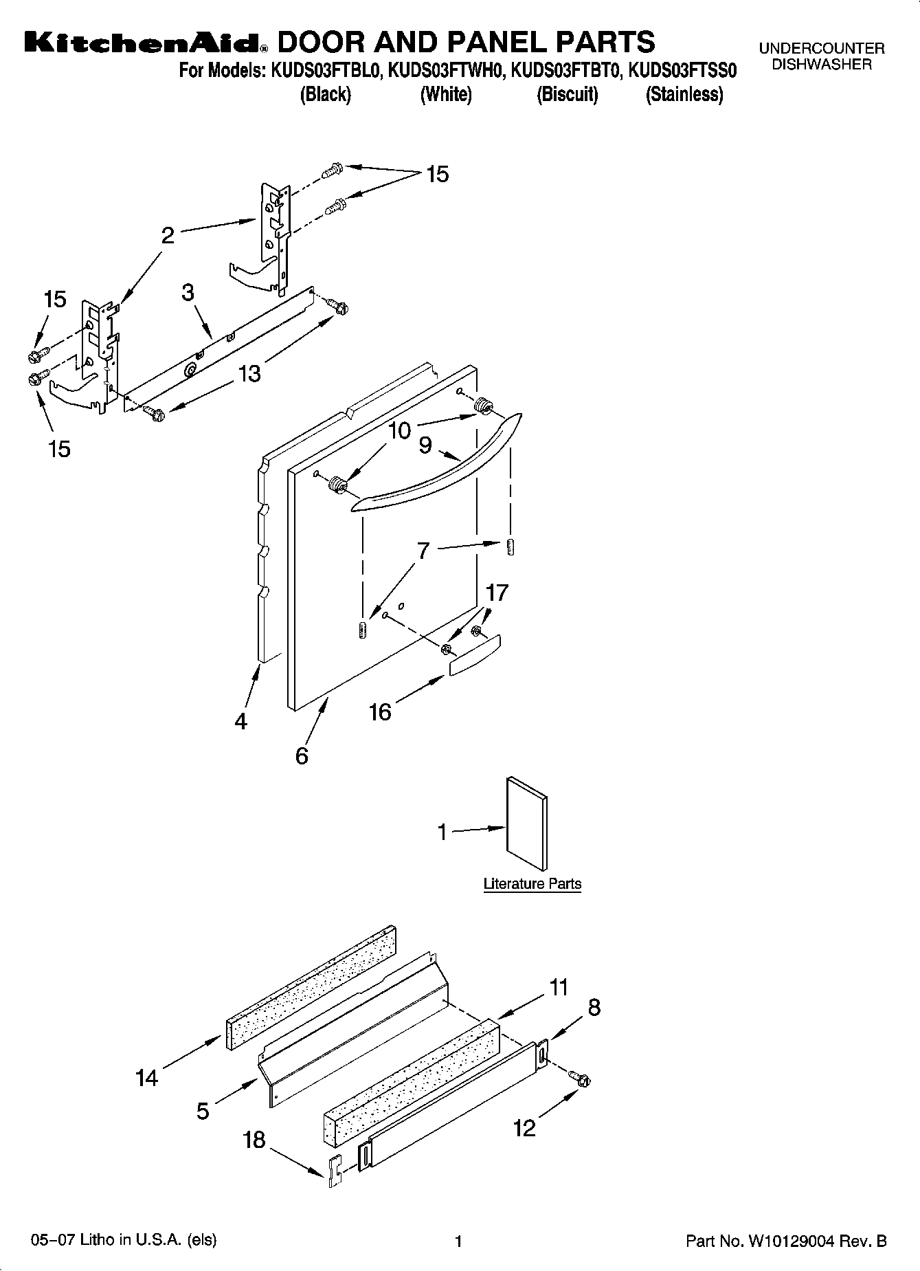 01 - DOOR AND PANEL PARTS