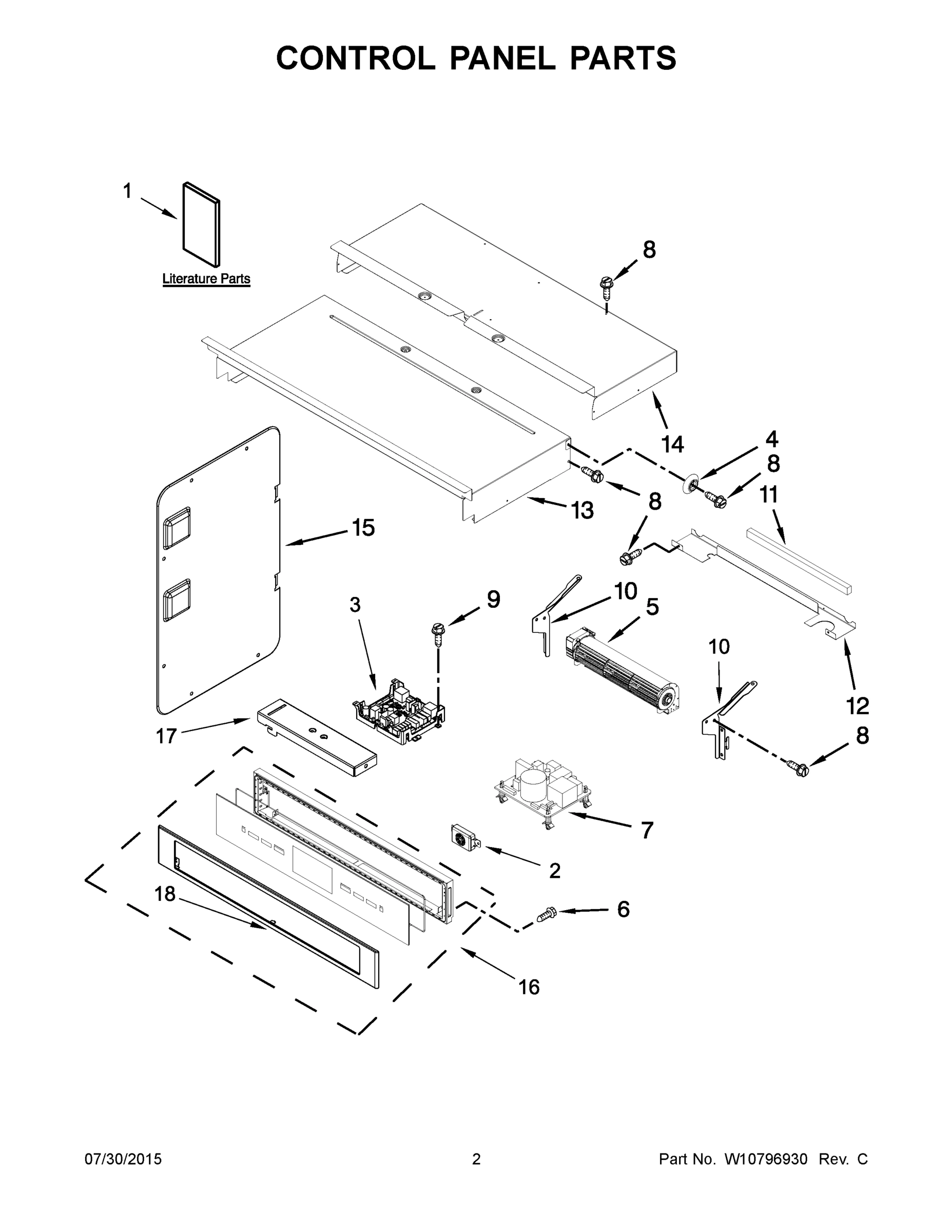 02 - CONTROL PANEL PARTS