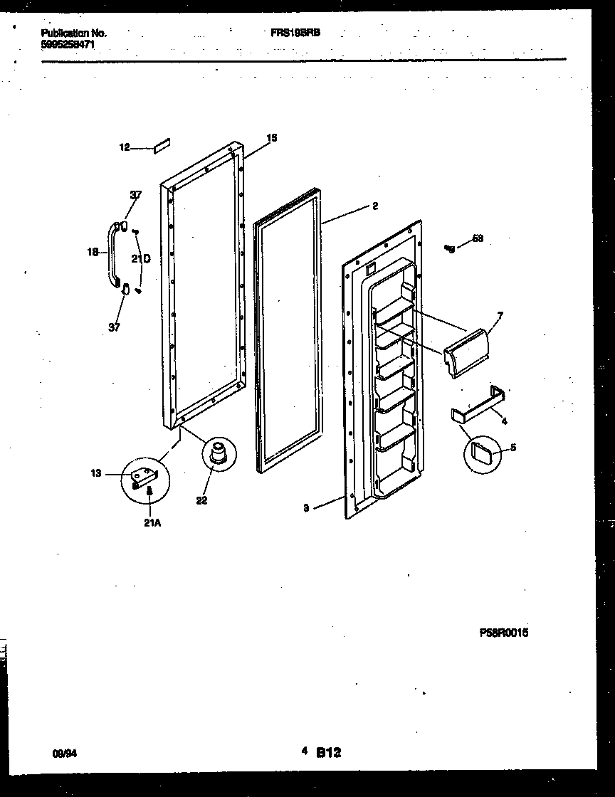 03 - REFRIGERATOR DOOR PARTS