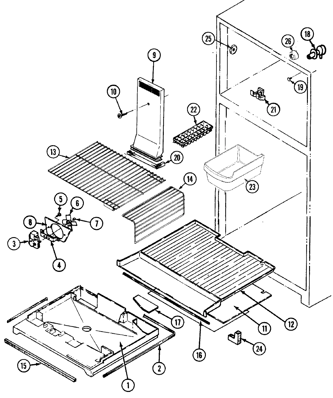 01 - FREEZER COMPARTMENT